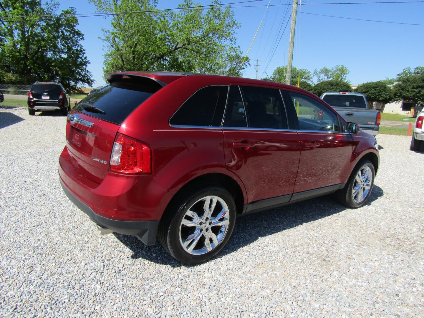 2013 Red /Tan Ford Edge Limited FWD (2FMDK3KC1DB) with an 3.5L V6 DOHC 24V engine, Automatic transmission, located at 15016 S Hwy 231, Midland City, AL, 36350, (334) 983-3001, 31.306210, -85.495277 - Photo#7